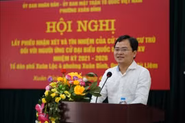 Bí thư thứ nhất Trung ương Đoàn ứng cử đại biểu Quốc hội khóa XV