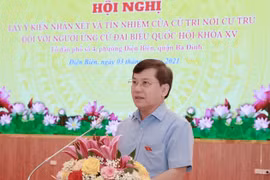 Viện trưởng VKSNDTC được 100% cử tri nơi cư trú tín nhiệm giới thiệu ứng cử ĐBQH khoá XV