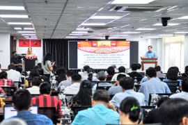 Tập huấn tuyên truyền về bầu cử ĐBQH khóa XV và HĐND các cấp cho đội ngũ nhà báo