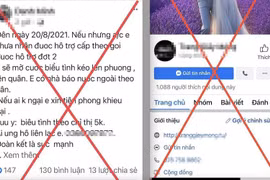3 chủ tài khoản Facebook đưa tin giả về vaccine bị xử phạt