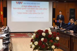 VOV phát động cuộc thi “Đưa nghị quyết của Đảng vào cuộc sống”