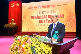 Đội ngũ người làm báo Nhân Dân luôn xung kích trên mặt trận tư tưởng,góp phần quan trọng vào thành tựu của đất nước