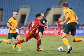 Đội tuyển Việt Nam thua 0-1 trước Australia trên sân Mỹ Đình