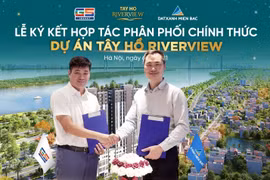 G5 Invest lựa chọn Đất Xanh Miền Bắc phân phối độc quyền dự án Tây Hồ Riverview