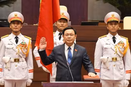 Ông Vương Đình Huệ tuyên thệ nhậm chức Chủ tịch Quốc hội khóa XV