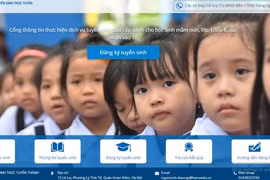 Hà Nội: 94 trường hoàn thành tuyển sinh trực tuyến vào lớp 6