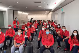 Đoàn Thể thao Việt Nam âm tính với Covid-19 tại Nhật Bản