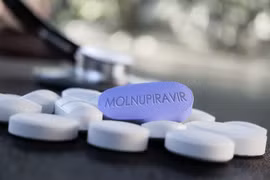 Thuốc molnupiravir giúp hạn chế người nhiễm COVID-19 chuyển nặng