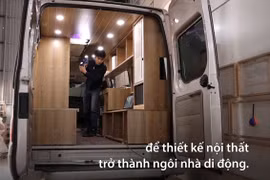 Biến ôtô thành nhà di động nhờ máy quét 3D