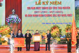 Tỉnh Thái Nguyên kỷ niệm 190 năm thành lập và đón nhận Huân chương Độc lập hạng Nhất