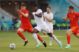Xứ Wales 1-1 Thụy Sĩ ở bảng A VCK Euro 2020