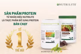 Thực phẩm bổ sung Nutrilite Protein: Danh hiệu bán chạy số 1 thế giới