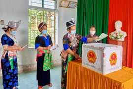 Hôm nay (21/5), cử tri vùng cao Nghệ An đi bỏ phiếu sớm
