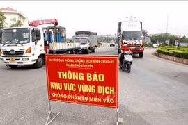 Người từ vùng dịch muốn vào tỉnh Vĩnh Phúc phải có kết quả âm tính với Covid-19