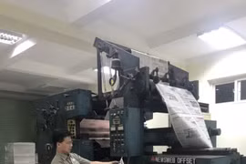 Câu chuyện về những người thợ in báo