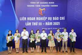 Quảng Ninh trao 16 giải vàng tại Liên hoan nghiệp vụ báo chí lần thứ III năm 2021