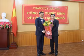 Bí thư Quận ủy Tây Hồ Đỗ Anh Tuấn được bổ nhiệm giữ chức Giám đốc Sở KH&ĐT Hà Nội