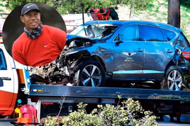 Tiger Woods và những ngôi sao thể thao từng gặp tai nạn xe hơi