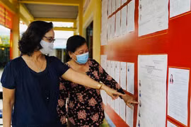 Nhiều địa phương công bố kết quả bầu cử