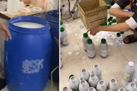 Triệt phá đường dây sản xuất thuốc bảo vệ thực vật giả quy mô lớn