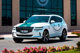 Genesis GV80 trở thành xe chuyên dụng của cảnh sát Dubai