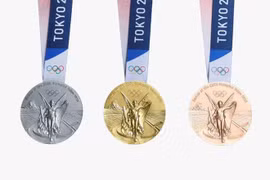 Sự thật thú vị về tấm huy chương Olympic 2020