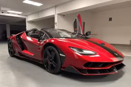 Chiếc Lamborghini Centenario Roadster siêu hiếm được bán tại Đức với giá 5,6 triệu USD