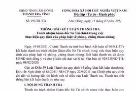 Sở Tài chính tỉnh Lâm Đồng: 11 công chức quá thời hạn chưa chuyển đổi vị trí công tác