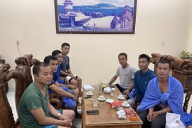 Bình Thuận: Cứu 7 thuyền viên tàu Bạch Đằng bị chìm ở biển Mũi Né