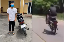 Xử phạt 5,9 triệu đồng quái xế "bốc đầu" xe rồi đăng lên mạng xã hội Facebook