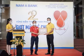 Hành trình 10 năm hiến máu cứu người ở một ngân hàng
