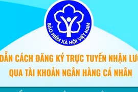 Hướng dẫn cách đăng ký online nhận lương hưu qua tài khoản ngân hàng cá nhân