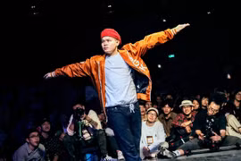 Vũ công Nguyễn Vũ Minh Tuấn tham dự Street Dance of China