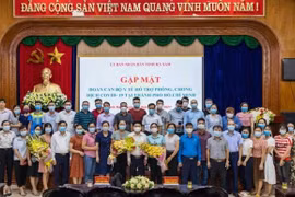 40 “chiến sĩ áo trắng” của tỉnh Hà Nam lên đường hỗ trợ TP.HCM chống dịch