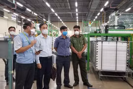 Bộ Y tế kiểm tra tình hình phòng, chống dịch tại Khu Công nghệ cao TP.HCM