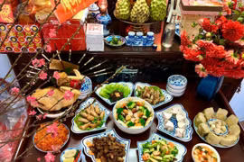 Chuẩn bị mâm lễ cúng giao thừa để mang lại may mắn