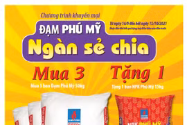 “Đạm Phú Mỹ - Ngàn sẻ chia” - Hơn 3.000 tấn phân bón trị giá hơn 30 tỷ đồng tặng bà con nông dân