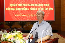 Tổng Bí thư: Khước từ mọi cám dỗ tầm thường, giữ danh dự người cán bộ nội chính