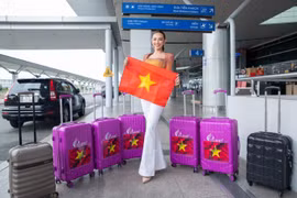 Thùy Tiên chính thức lên đường dự thi Miss Grand International 2021
