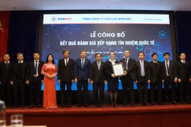 Tổng Công ty Điện lực miền Bắc đạt mức "BB" với triển vọng ổn định
