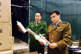 Thu giữ hơn 5 tấn dầu gội đầu nhãn hiệu Tigi nhập lậu
