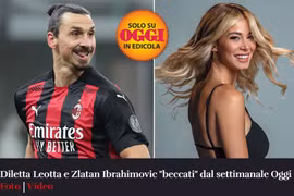 Ibrahimovic dính tin đồn ngoại tình với người đẹp Diletta Leotta