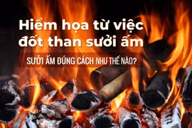 Bộ Y tế đưa ra cảnh báo mới về tình trạng cháy nổ, bỏng lửa, điện giật, nhiễm độc khí than