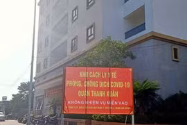 Hà Nội: Kích hoạt khu cách ly tập trung 500 người tại tòa nhà A1 quận Thanh Xuân