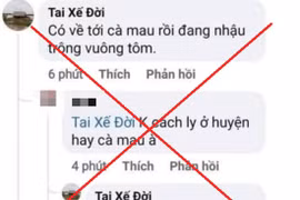 Cà Mau phối hợp với TP Hồ Chí Minh xử lý chủ tài khoản Facebook đăng tải thông tin sai sự thật