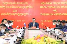 Thúc đẩy quan hệ hợp tác giữa hai Thủ đô Hà Nội và Viêng Chăn phát triển lên tầm cao mới