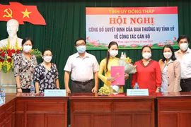 Trao quyết định bổ nhiệm Phó Tổng Biên tập Báo Đồng Tháp