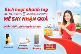 “Kích hoạt nhanh tay – Mê say nhận quà" cùng ứng dụng Agribank E-Mobile Banking