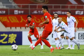 Đội tuyển Trung Quốc đánh bại Philippines 2-0 ở vòng loại thứ hai World Cup 2022
