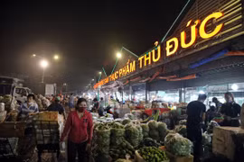 Chợ đầu mối nông sản Thủ Đức tạm dừng hoạt động từ ngày 7/7